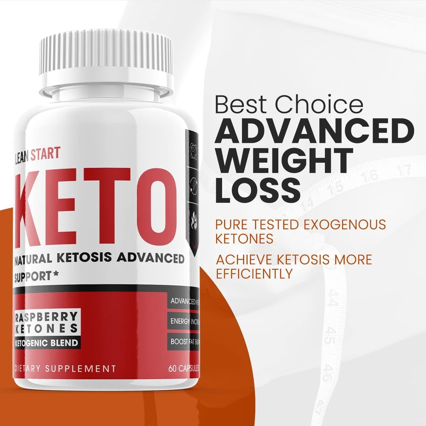 Lean Start Ketogenic Supplement Pills (3 Pack)