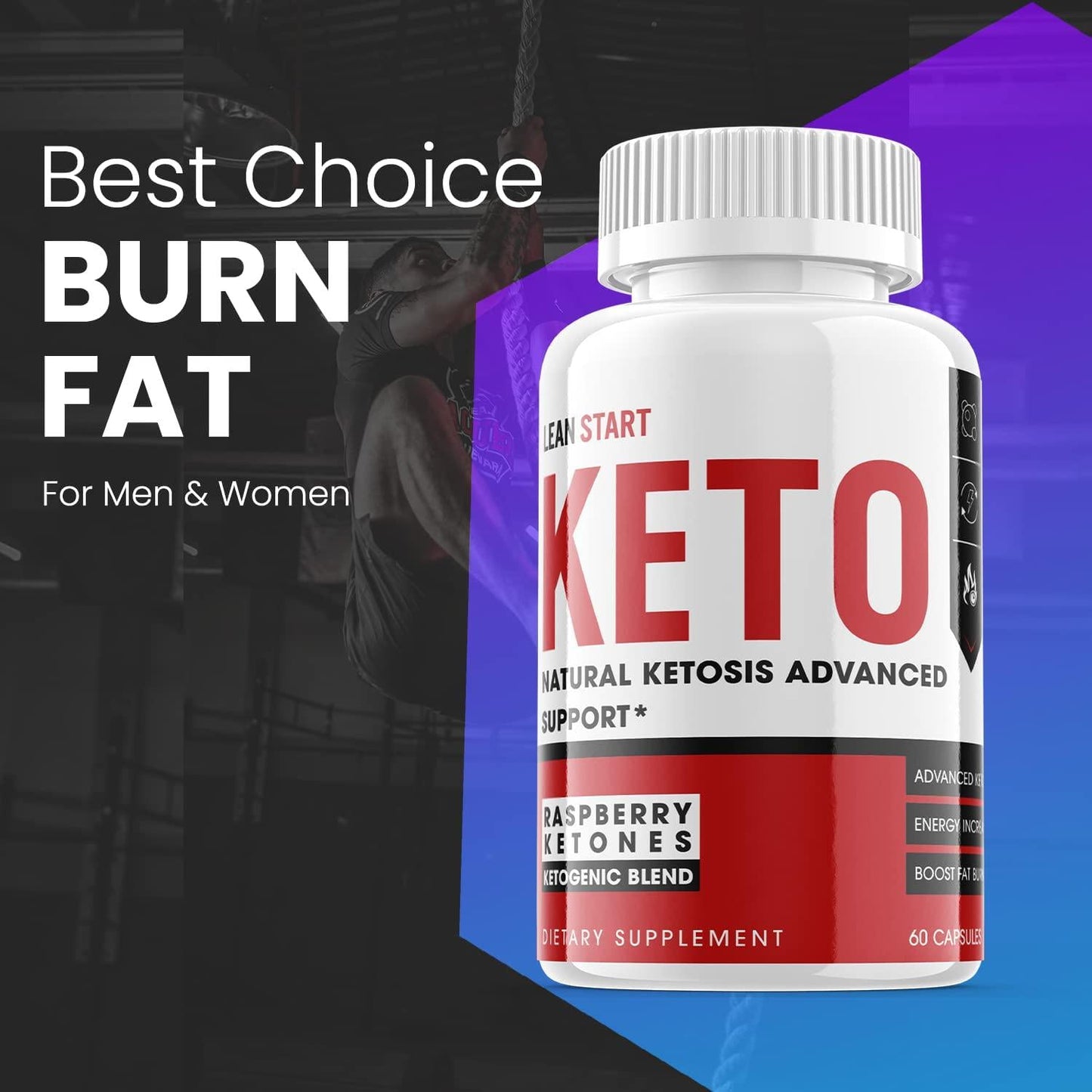 Lean Start Ketogenic Supplement Pills (3 Pack)