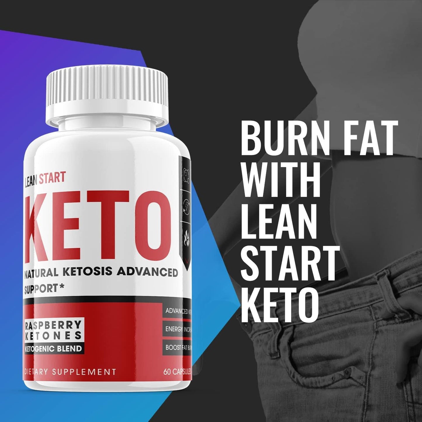 Lean Start Ketogenic Supplement Pills (3 Pack)