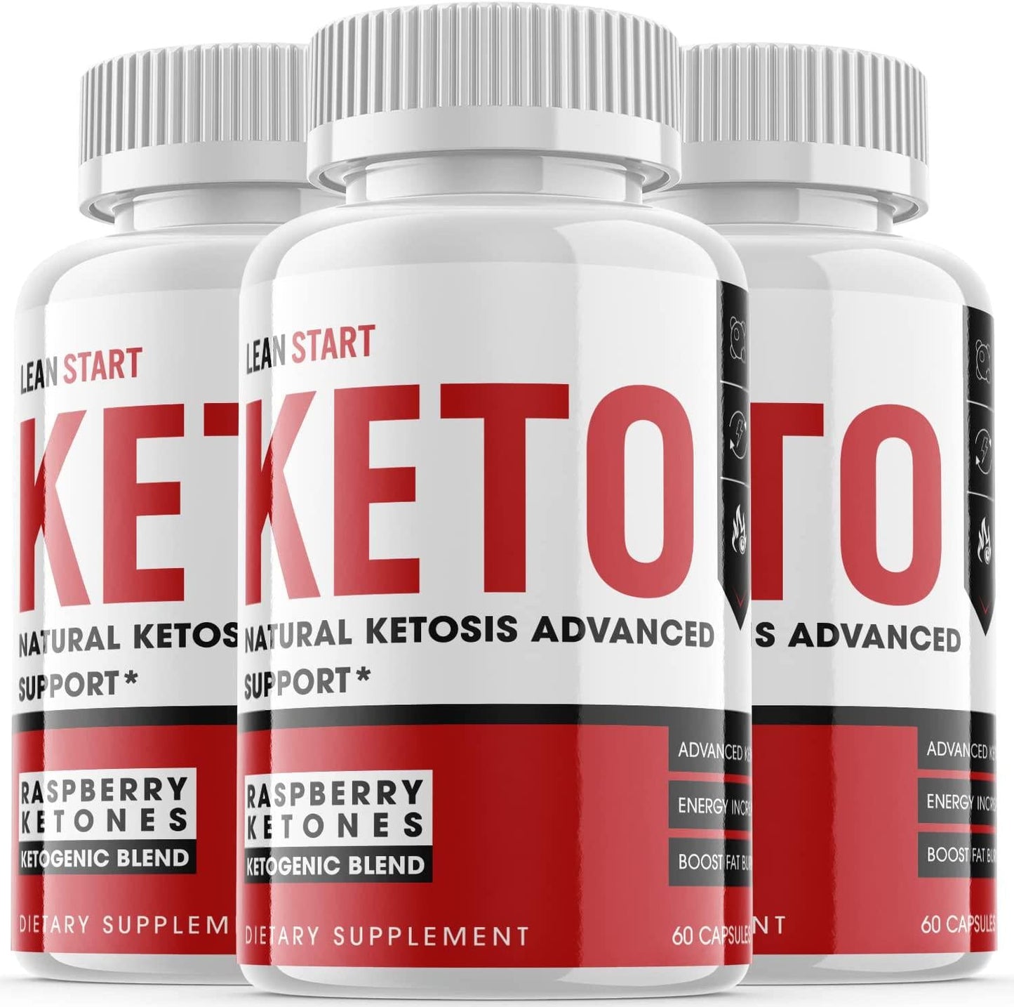 Lean Start Ketogenic Supplement Pills (3 Pack)