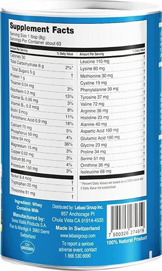 Lebasi Lactoserum Whey Powder