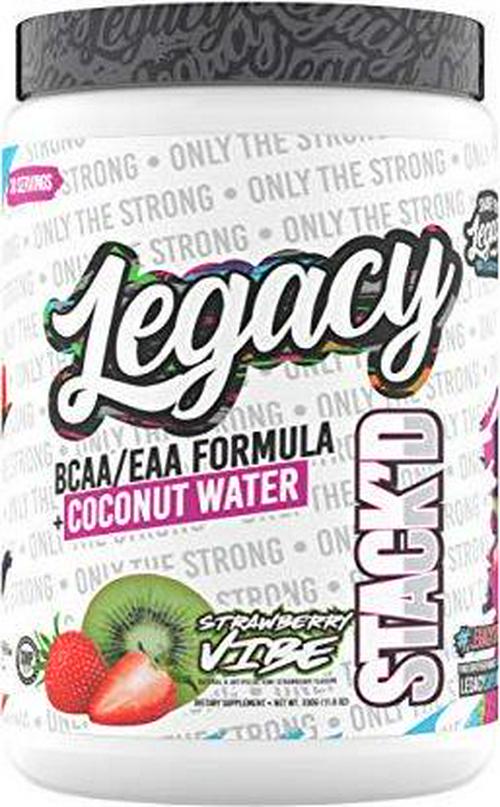 Legacy STACK'D BCAAs/EAAs + Coconut Water (Mango Sunrize, 30 Servings)
