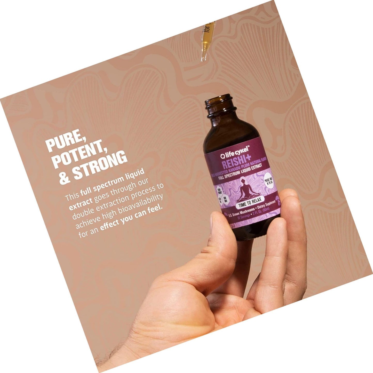 Life Cykel Reishi Liquid Double Extract 120ml