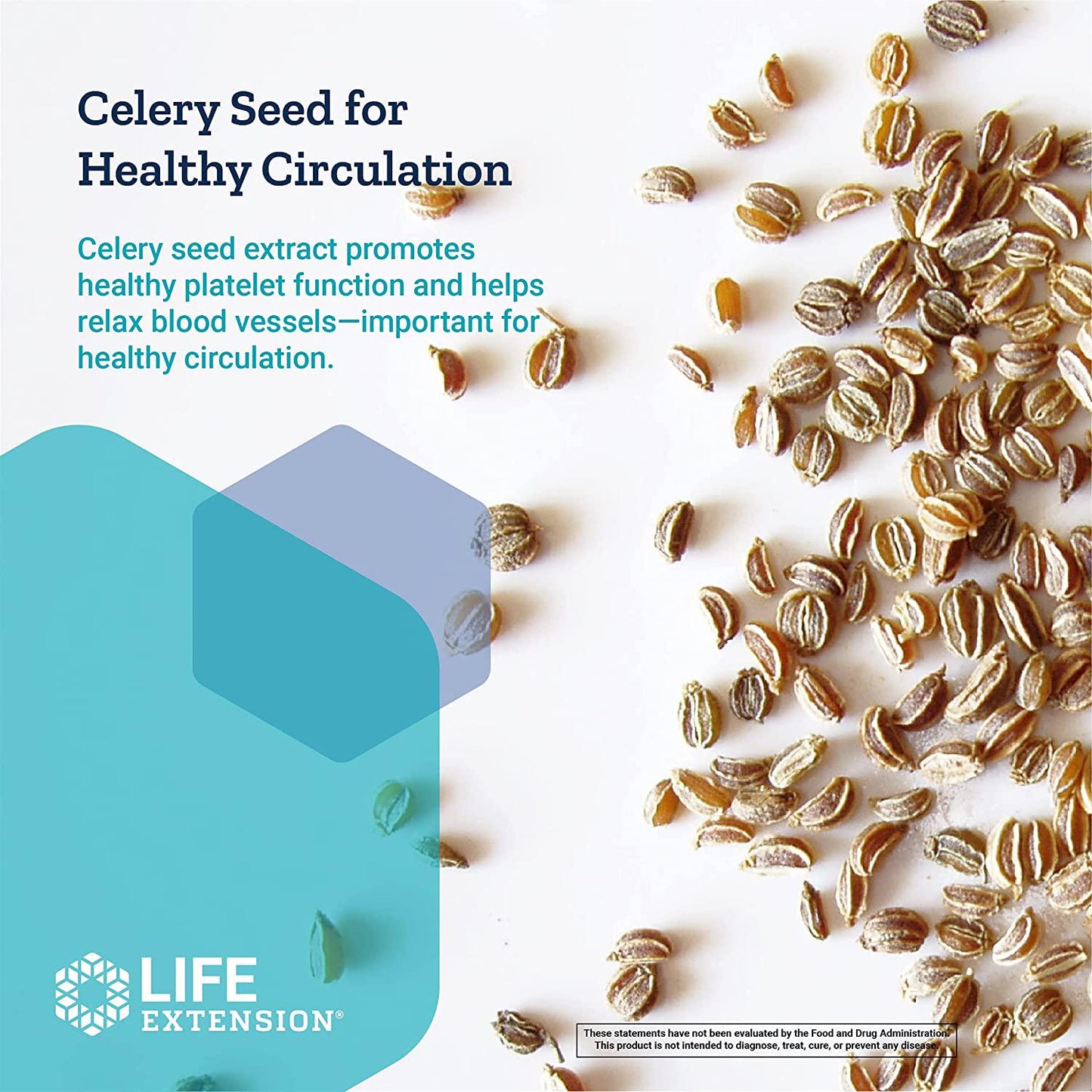 Life Extension Advanced Olive Leaf Vascular Support Capsules with Celery Seed Extract, 60 Count