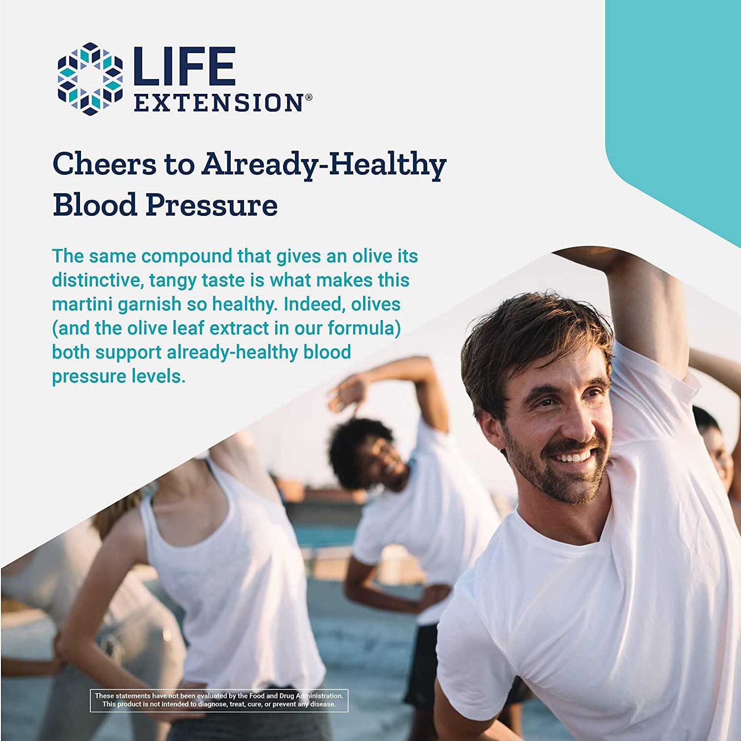 Life Extension Advanced Olive Leaf Vascular Support Capsules with Celery Seed Extract, 60 Count