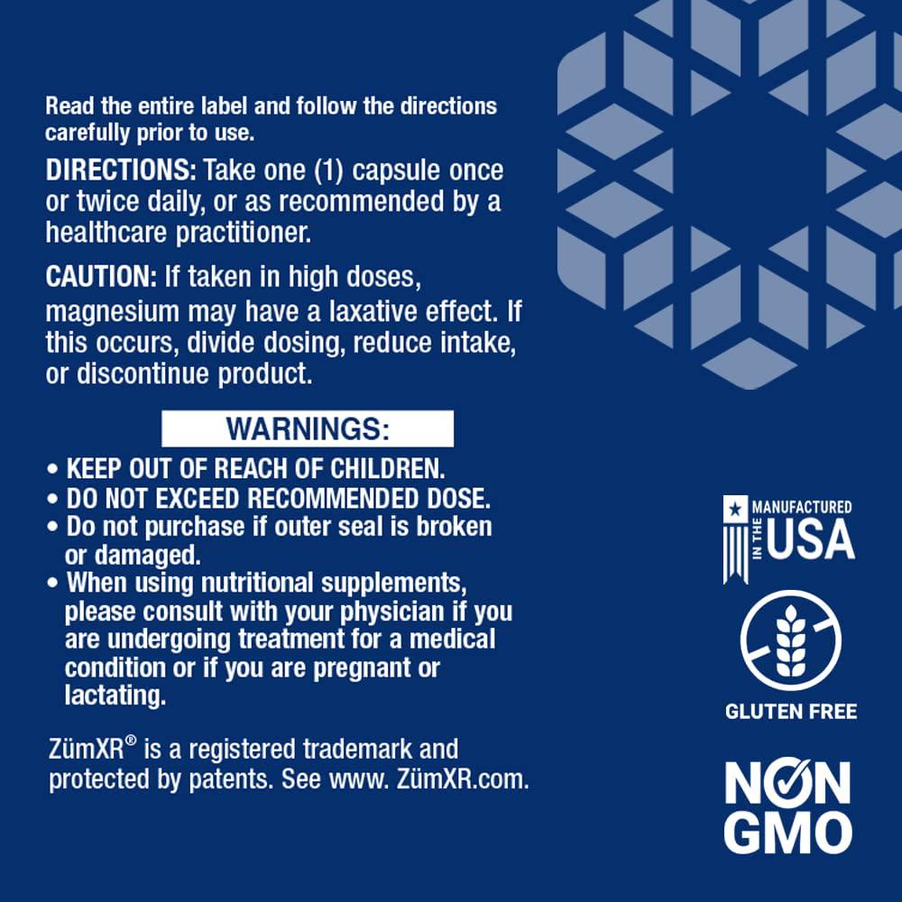 Life Extension Extend-Release Magnesium, 60 Vegetarian Capsules