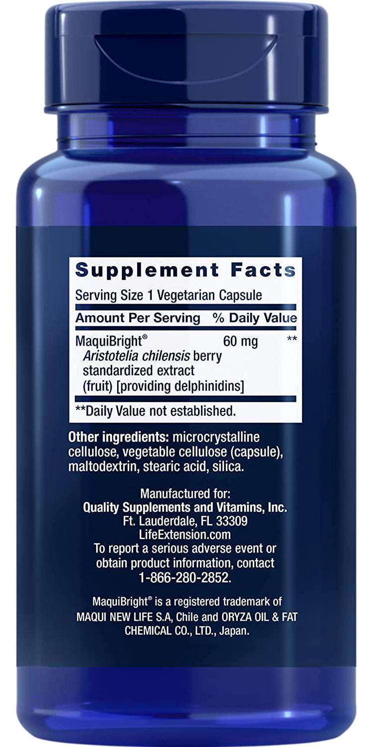 Life Extension - Tear Support with MaquiBright - 30 Vegetarian Capsules