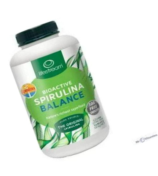 Lifestream 500 mg Bioactive Spirulina Tablets, 1100 count
