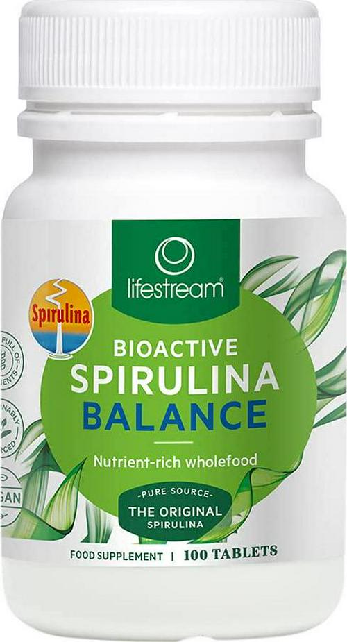 Lifestream Spirulina Tablets 500mg Pack of 100