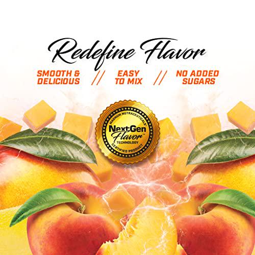 Limitless Pre Workout - Peach Mango Rush 40 Servings - Magnum Nutraceuticals, All in One Pre Workout Powder for Men and Women for Energy, Strength, Pumps, Endurance Focus