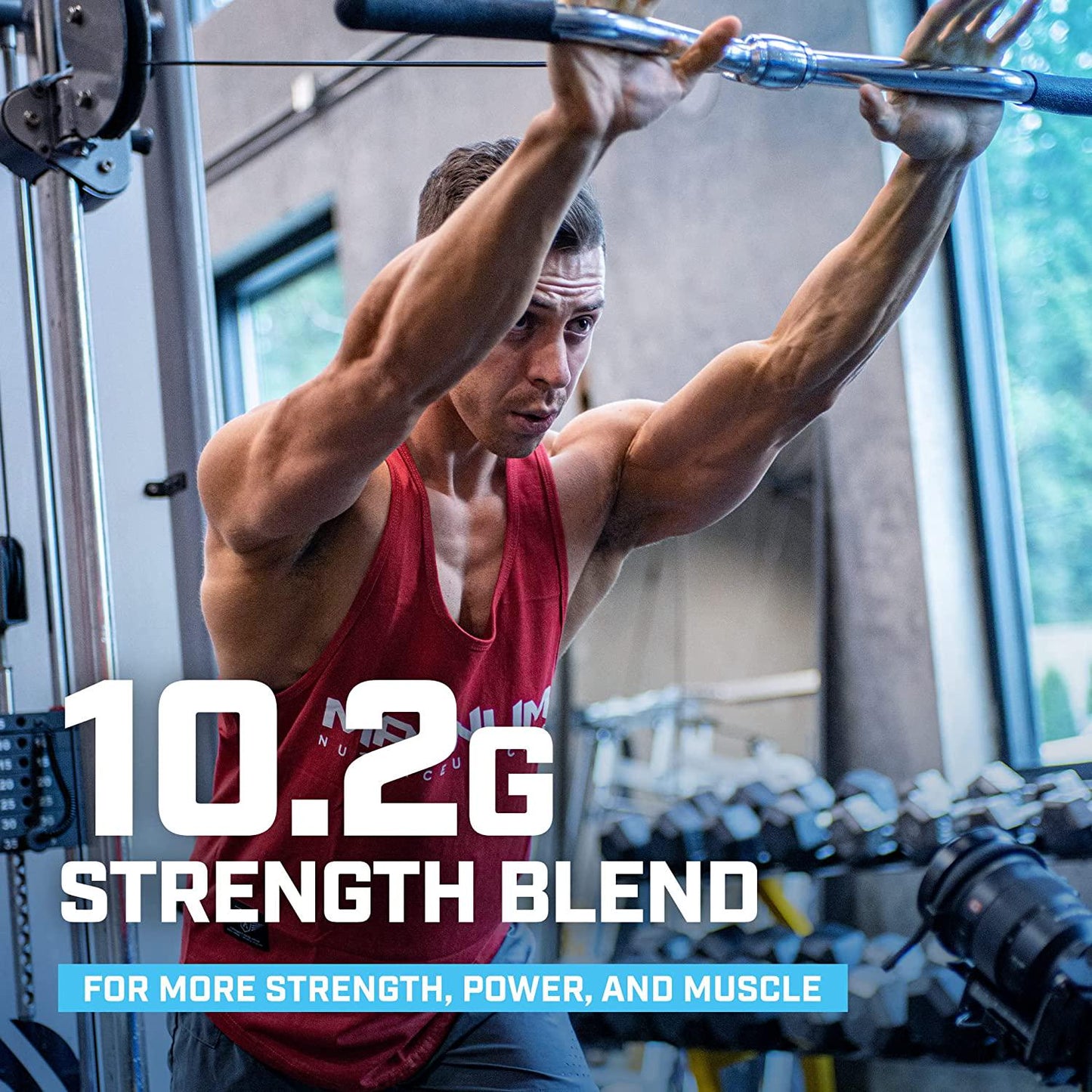 Limitless Pre Workout - Electric Blue Razz 40 Servings - Magnum Nutraceuticals, All in One Pre Workout Powder for Men and Women for Energy, Strength, Pumps, Endurance Focus