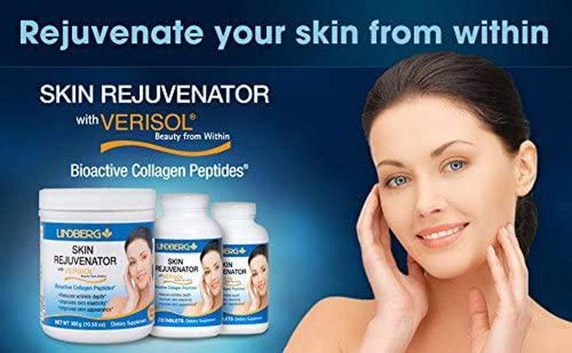 Lindberg Skin Rejuvenator With Verisol, 90 Tablets, Bioactive Collagen Peptides