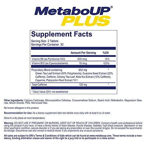 Lipozene Weight Loss Pills Double Pack and MetaboUp Plus Thermogenic Supplement - Appetite Suppressant