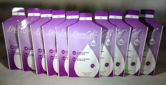 LiquaCel Liquid Protein | Grape | 1oz Serving | 10 Pack