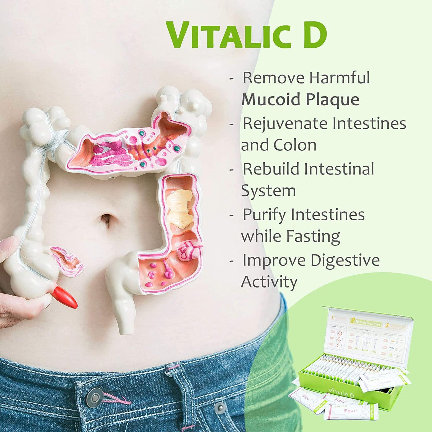 Liquid Fast Diet, Vitalic D Tasting Pack T3, Breakfast Replacement. Natural High Fiber Meal. So Easy to Start A New Day. Super from Breakfast. (3 Packets)