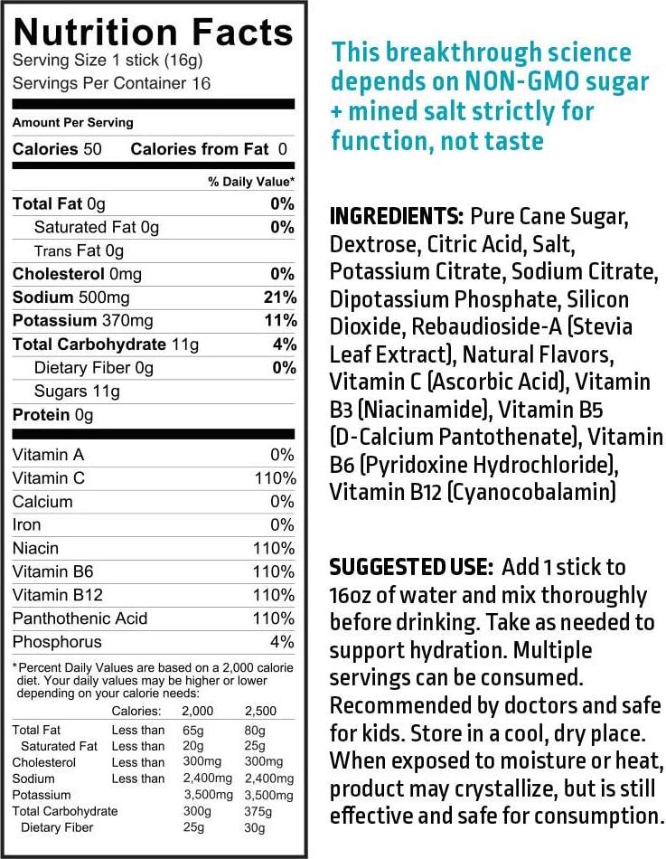 Liquid I.V. Hydration Multiplier, Electrolyte Drink Mix (Combo Pack (Acai + Lemon Lime), 16 Count)