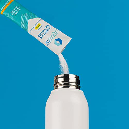 Liquid I.V. Hydration Multiplier - Golden Cherry - Hydration Powder Packets | Electrolyte Drink Mix | Easy Open Single-Serving Stick | Non-GMO | 16 Sticks