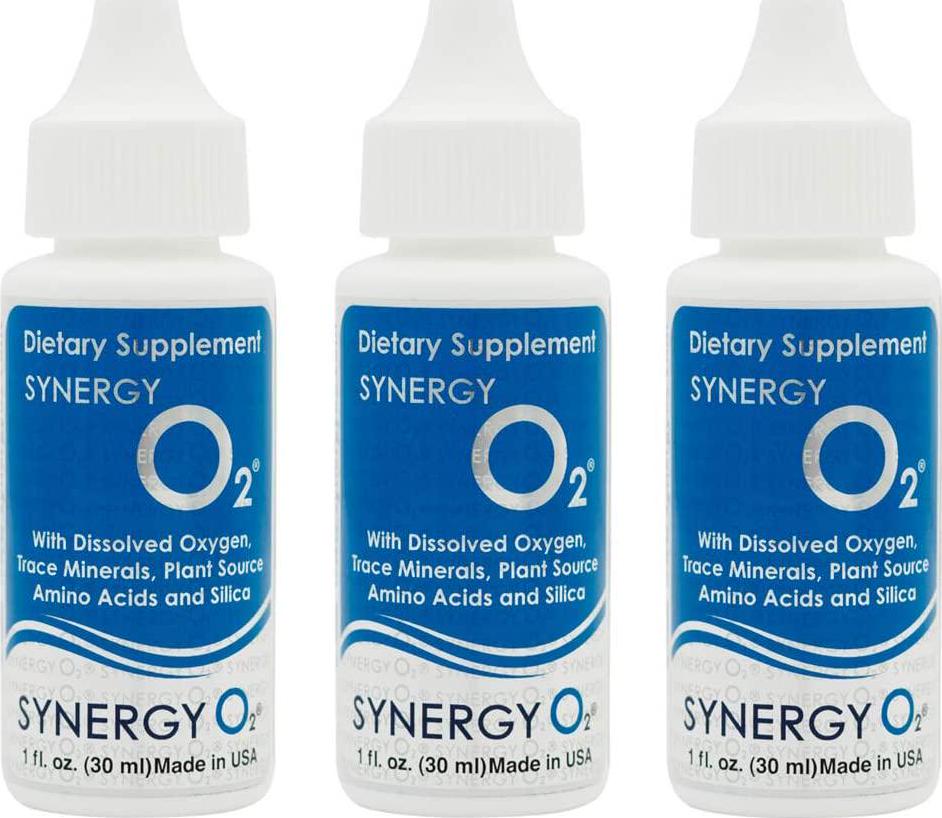 Liquid Oxygen Drops Dietary Supplement (3 Pack)