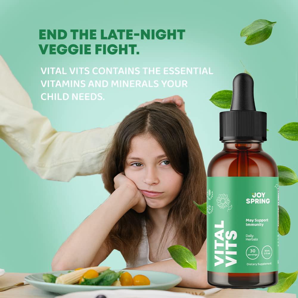 Liquid Vitamins for Kids - Immune System Booster for Kids - Best Immune System Support for Children, Great Tasting Children's Vitamins, Multivitamins for Kids