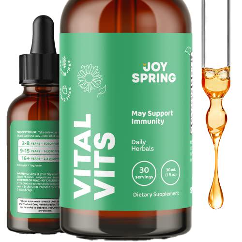 Liquid Vitamins for Kids - Immune System Booster for Kids - Best Immune System Support for Children, Great Tasting Children's Vitamins, Multivitamins for Kids