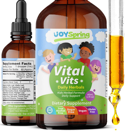 Liquid Vitamins for Kids - Multivitamins for Kids - Best Immune System Support for Children, Great Tasting Children's Vitamins