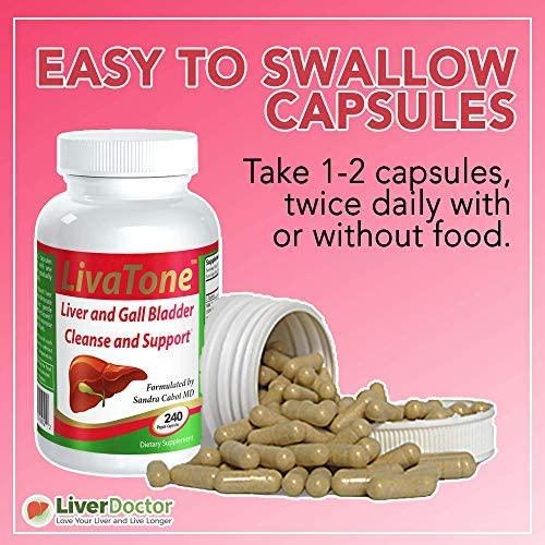LiverDoctor LivaTone Liver Tonic 240 Caps