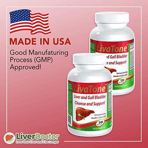 LiverDoctor LivaTone Liver Tonic 240 Caps