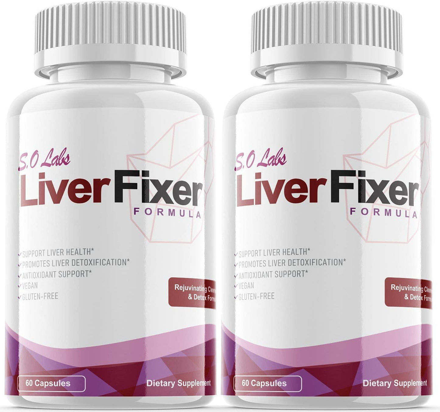 Liver Fixer Cleanse Formula for Liver Health Cleanse Supplement Pills (2 Pack)