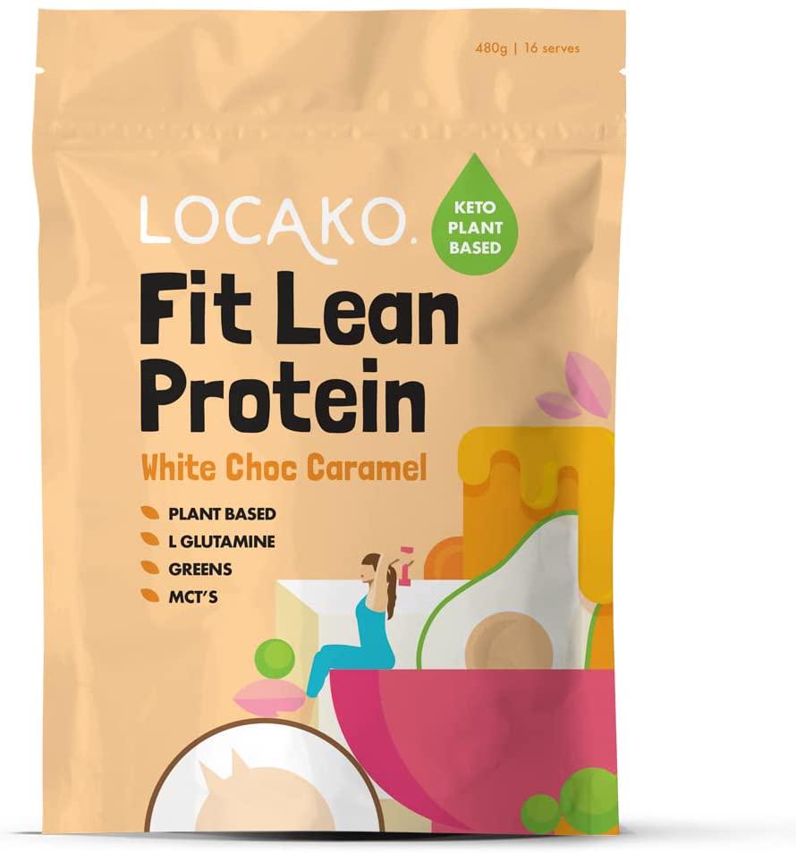 Locako Fit Lean Protien Caramel White Chocolate - 480g