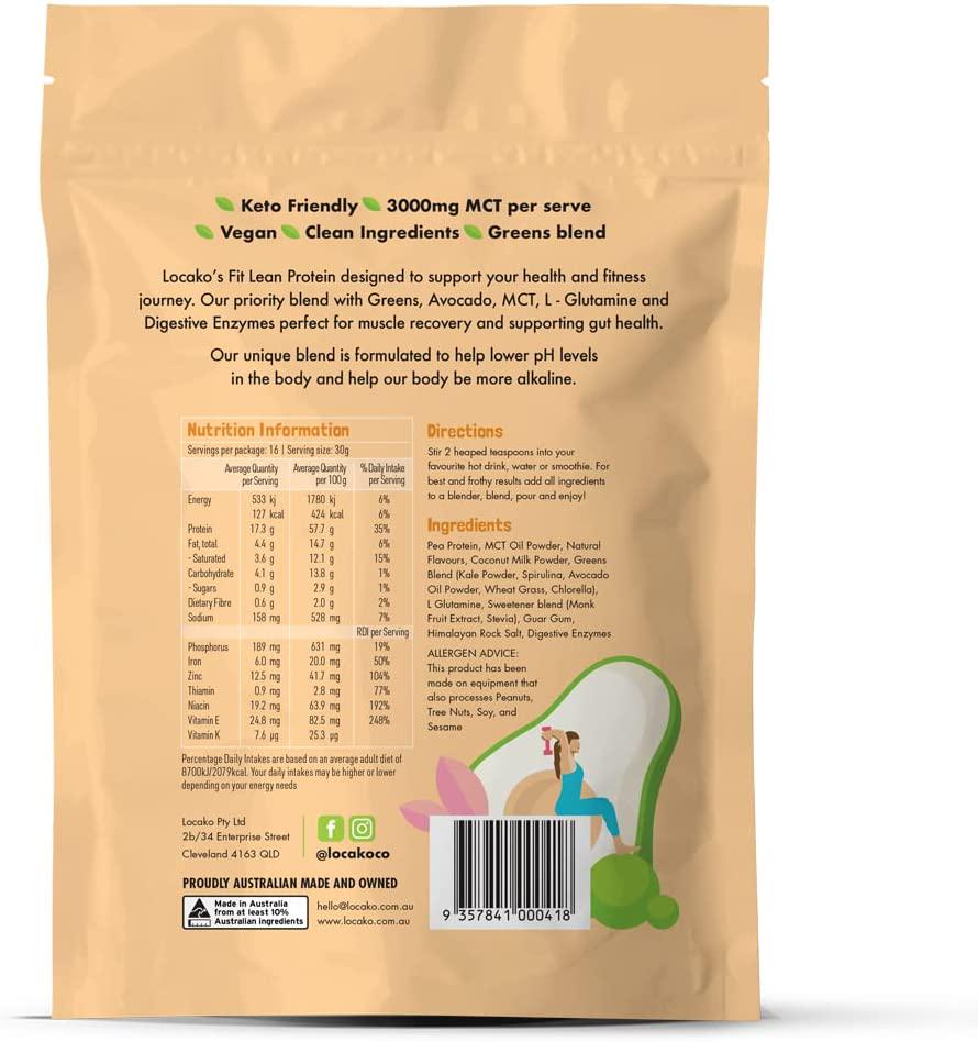 Locako Fit Lean Protien Caramel White Chocolate - 480g