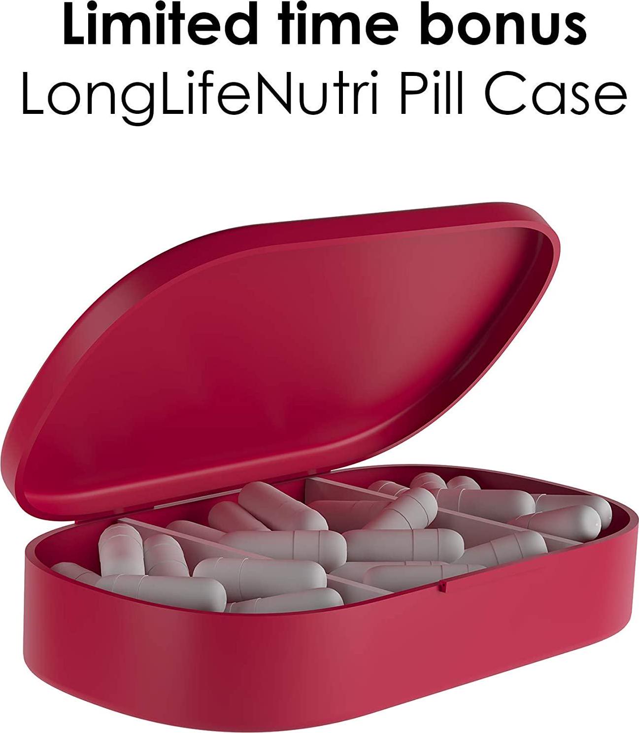 Lycopene 50mg 180 Vegetarian Capsules | Supplement for Prostate and Heart Health | Antioxidant Natural Tomato Extract Non-GMO | Supports Immune System and Helps Reduce Free Radical Damage - Pure Powder