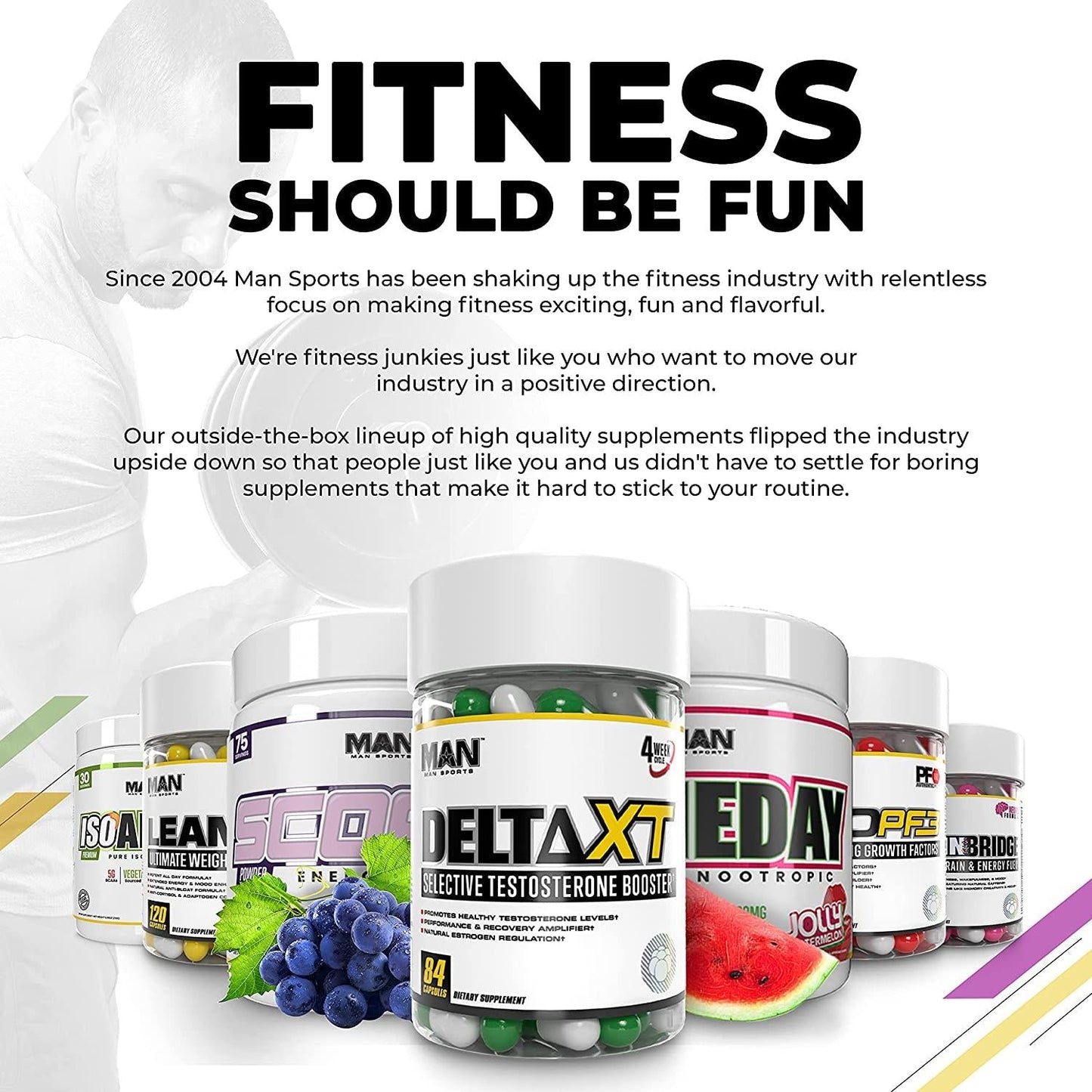 MAN Sports Delta XT Capsules