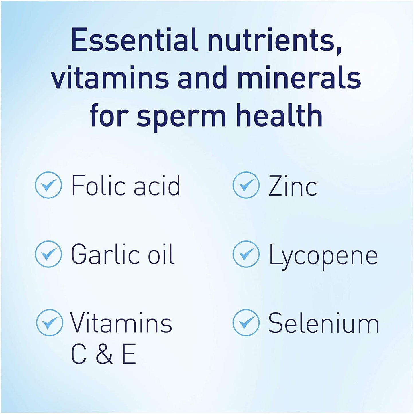 MENEVIT Male Fertility Supplement Capsulesx, White and Blue, Gray, 30 Count