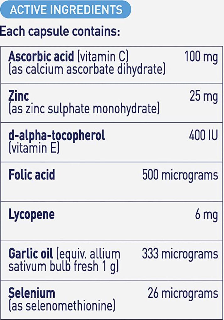 MENEVIT Male Fertility Supplement Capsulesx, White and Blue, Gray, 30 Count