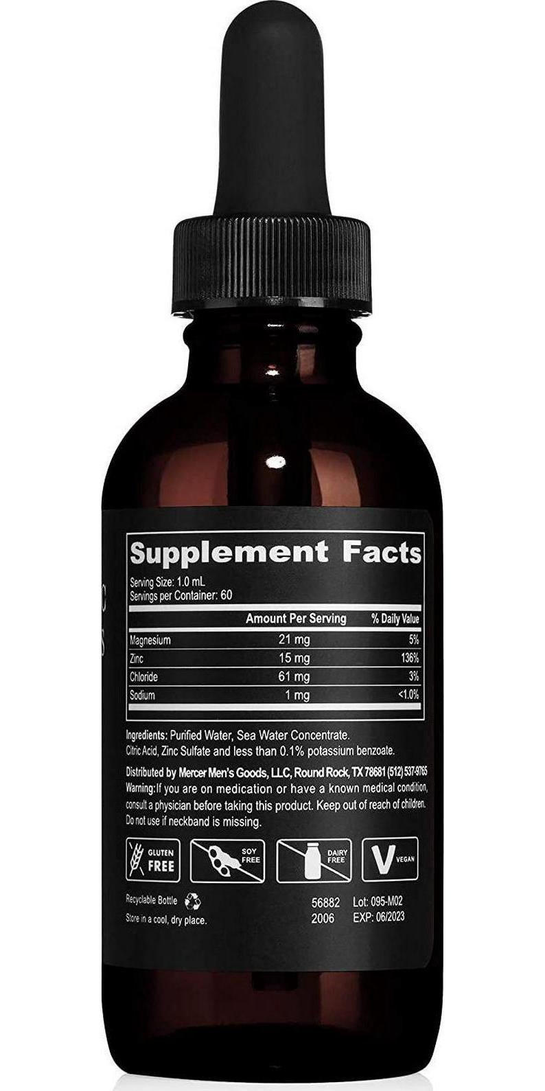 MERCER: Liquid Ionic Zinc Drops