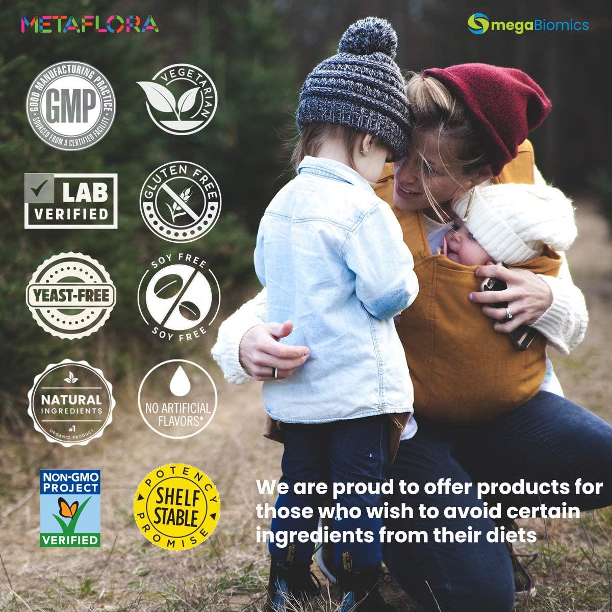 METAFLORA Probiotic Supplements-Advanced Women Health Formula- 30 Daily Tablets-Time Released-Cranberry Extract- Naturally Occuring D-Mannose