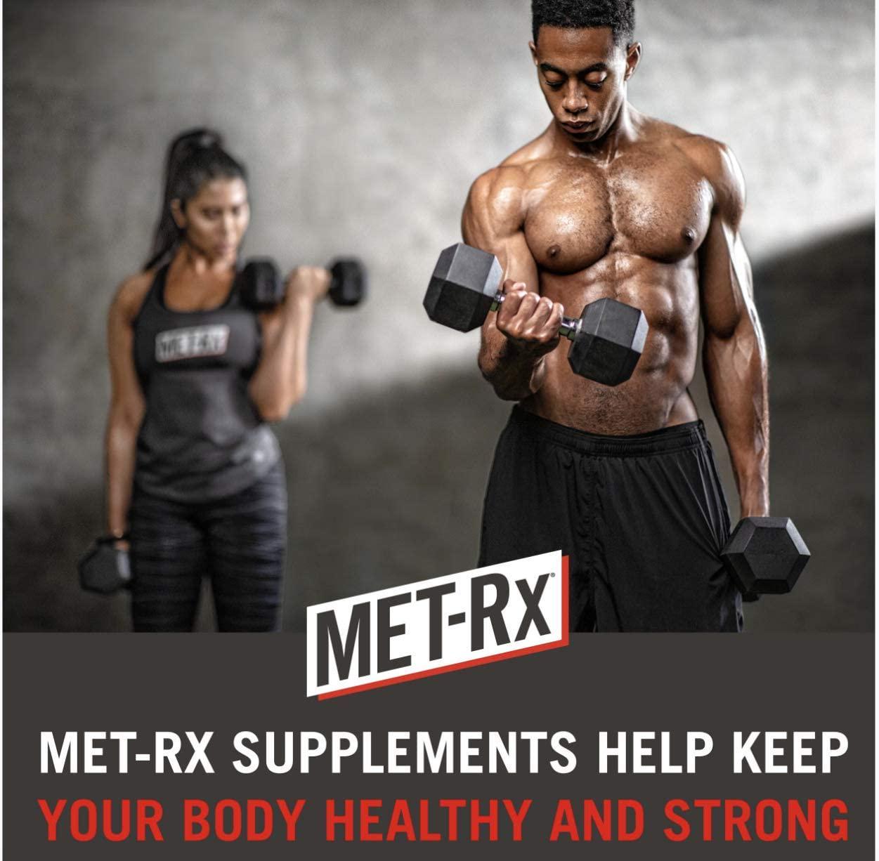 MET-Rx BCAA 2200 Amino Acid Supplement, Supports Muscle Recovery, 180 Count Per Bottle, 2 Pack (360 Total Count)