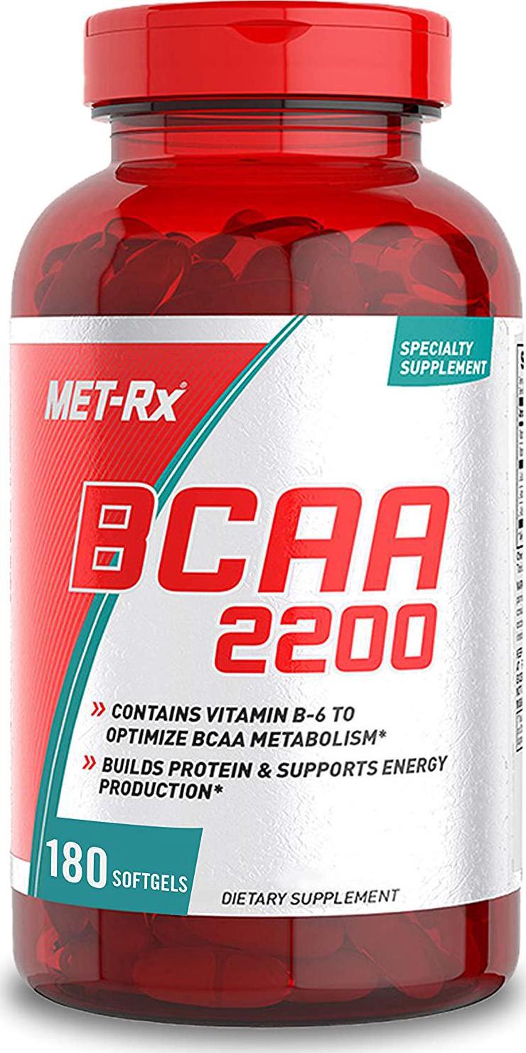 MET-Rx BCAA 2200 Supplement, 180 count