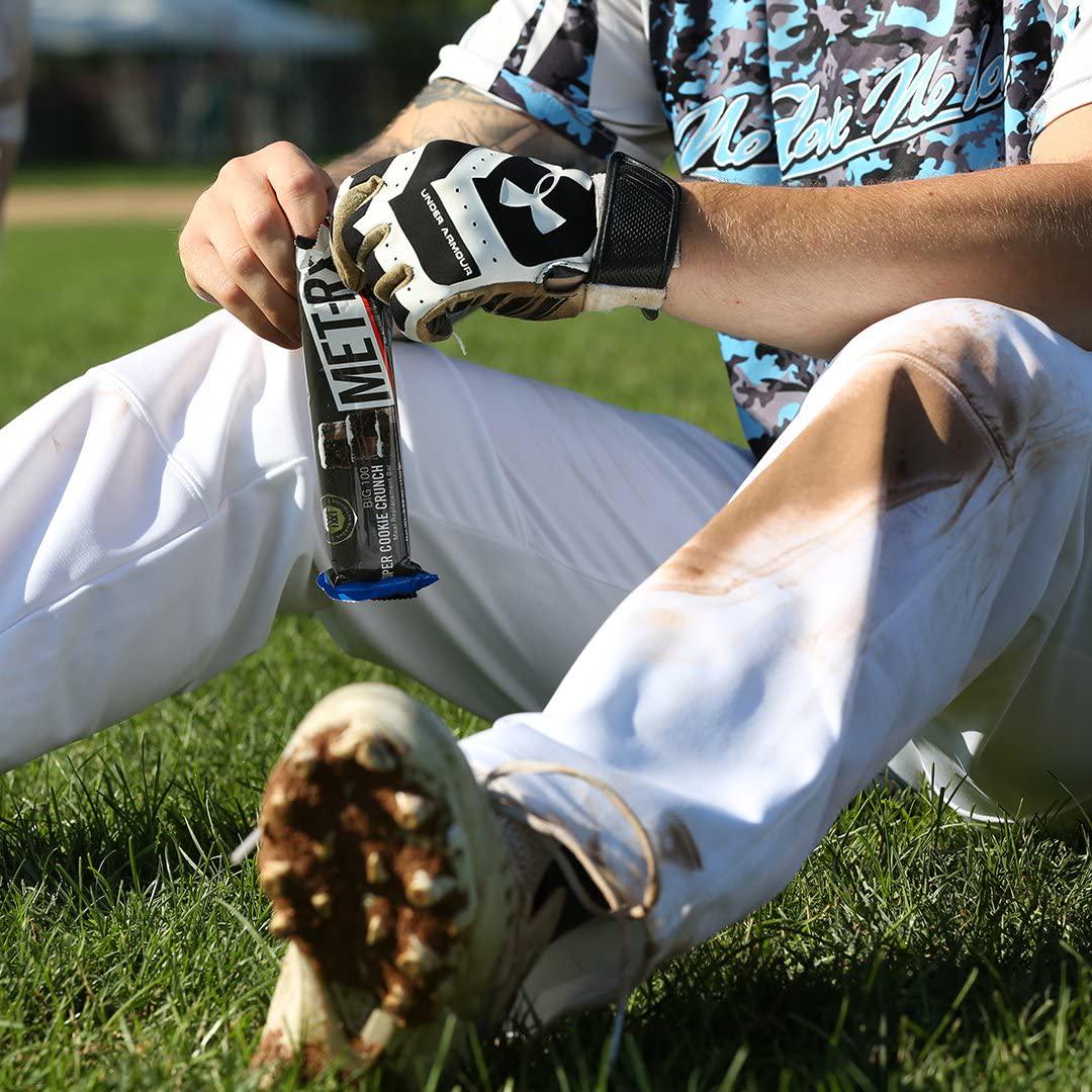 MET-Rx Big 100 Protein Bar, Meal Replacement Bar, 32G Protein, Super Cookie Crunch, 9 Count, 3.52 Oz.