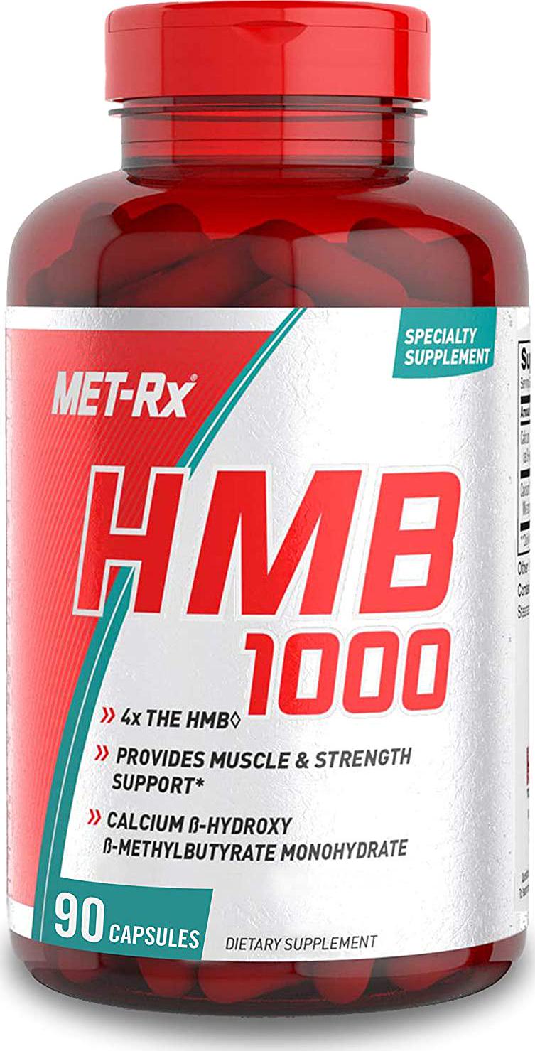 MET-Rx HMB 1000 Diet Supplement Capsules, 90 Count