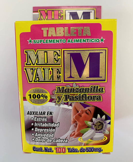 ME VALE M - MANZANILLA Y PASIFLORA
