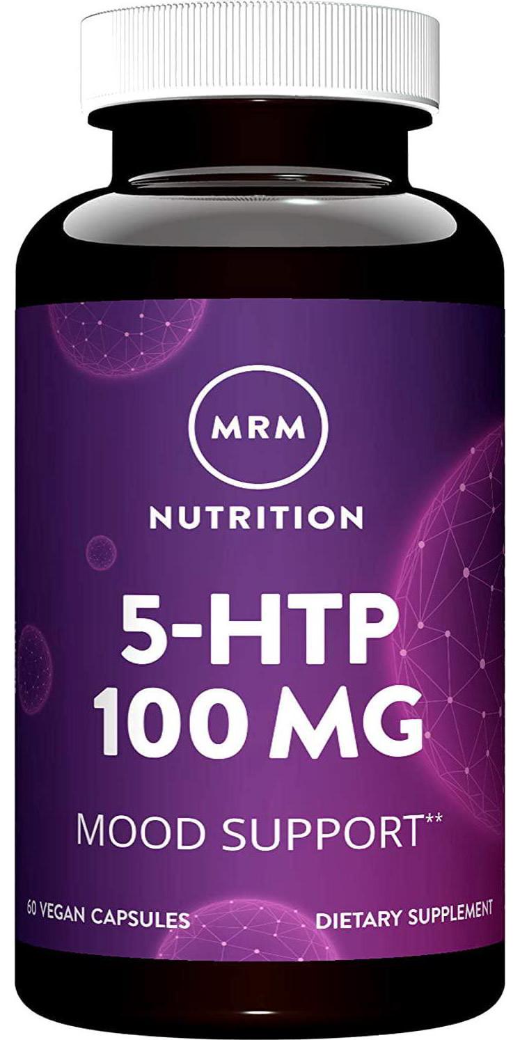 MRM - 5-HTP 100mg (Griffonia Bean Extract) Purity Assured by HPLC 60 Vcaps