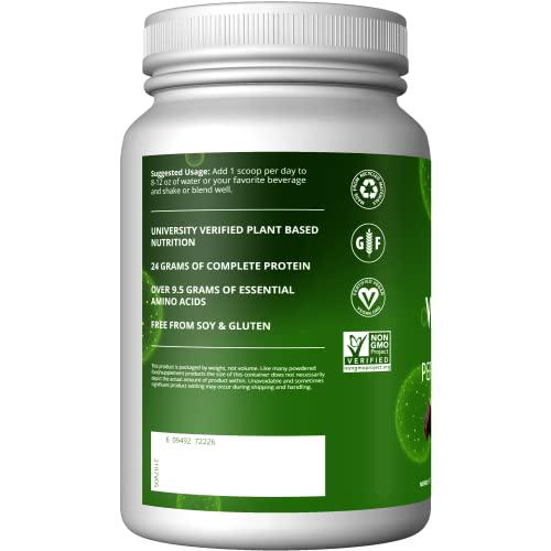 MRM Nutrition Veggie Elite Performance Protein | Chocolate Mocha Flavored| Plant-Based Protein| Easy to Digest | with BCAAs| Vegan + Gluten-Free | Clinically Tested| Digestive enzymes | 30 Servings