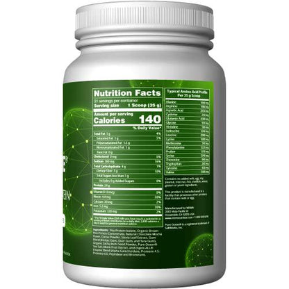 MRM Nutrition Veggie Elite Performance Protein | Chocolate Mocha Flavored| Plant-Based Protein| Easy to Digest | with BCAAs| Vegan + Gluten-Free | Clinically Tested| Digestive enzymes | 30 Servings