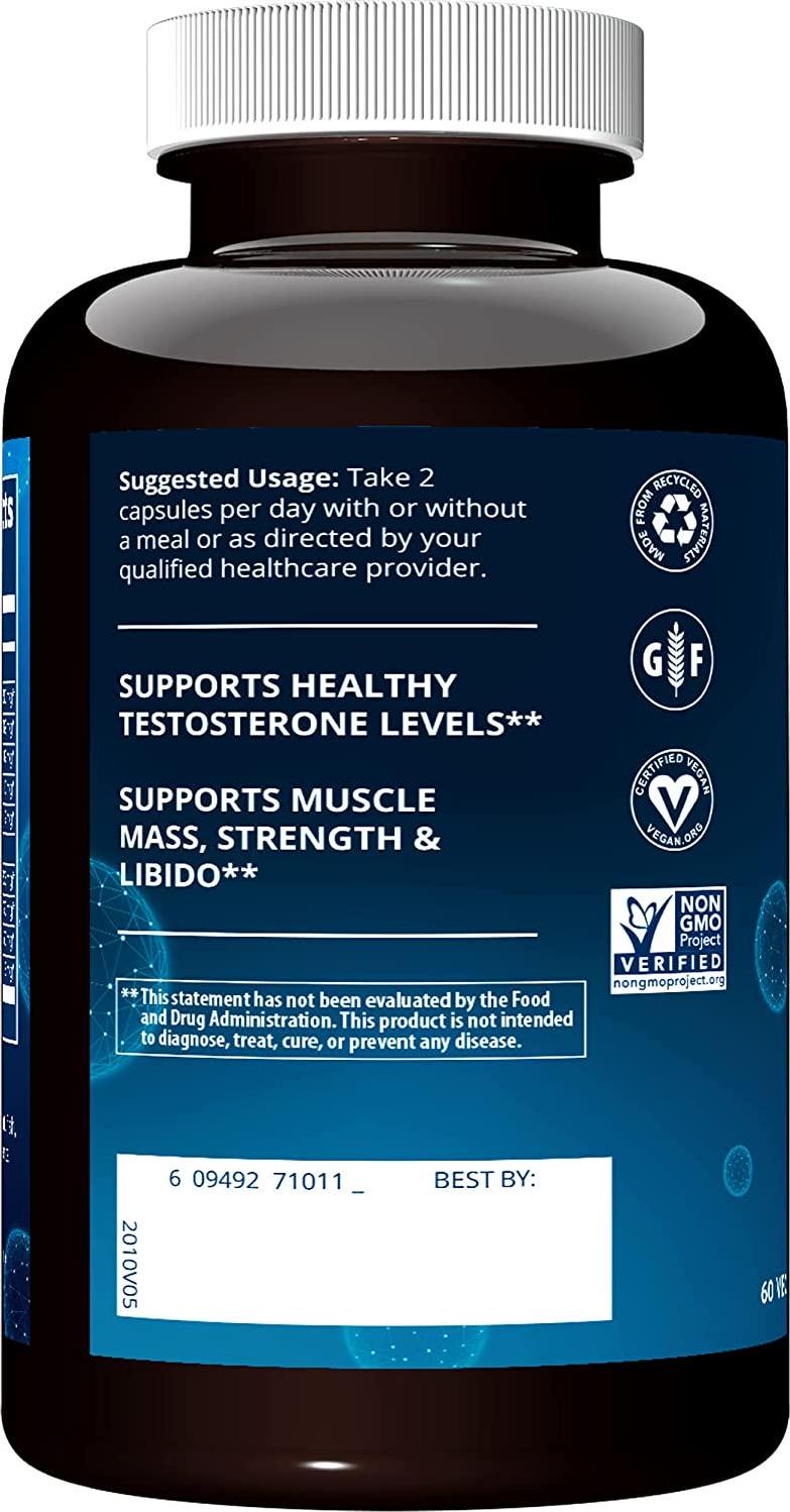 MRM - TribuPlex 750 - Supports Natural Testosterone Levels 60 Vcaps