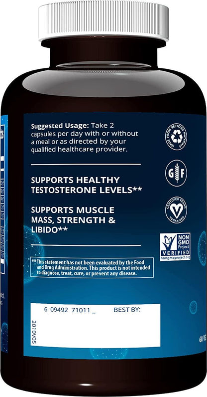 MRM - TribuPlex 750 - Supports Natural Testosterone Levels 60 Vcaps