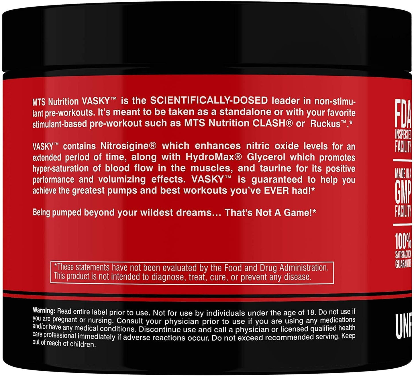 MTS Nutrition Vasky 30 serving 208.5g