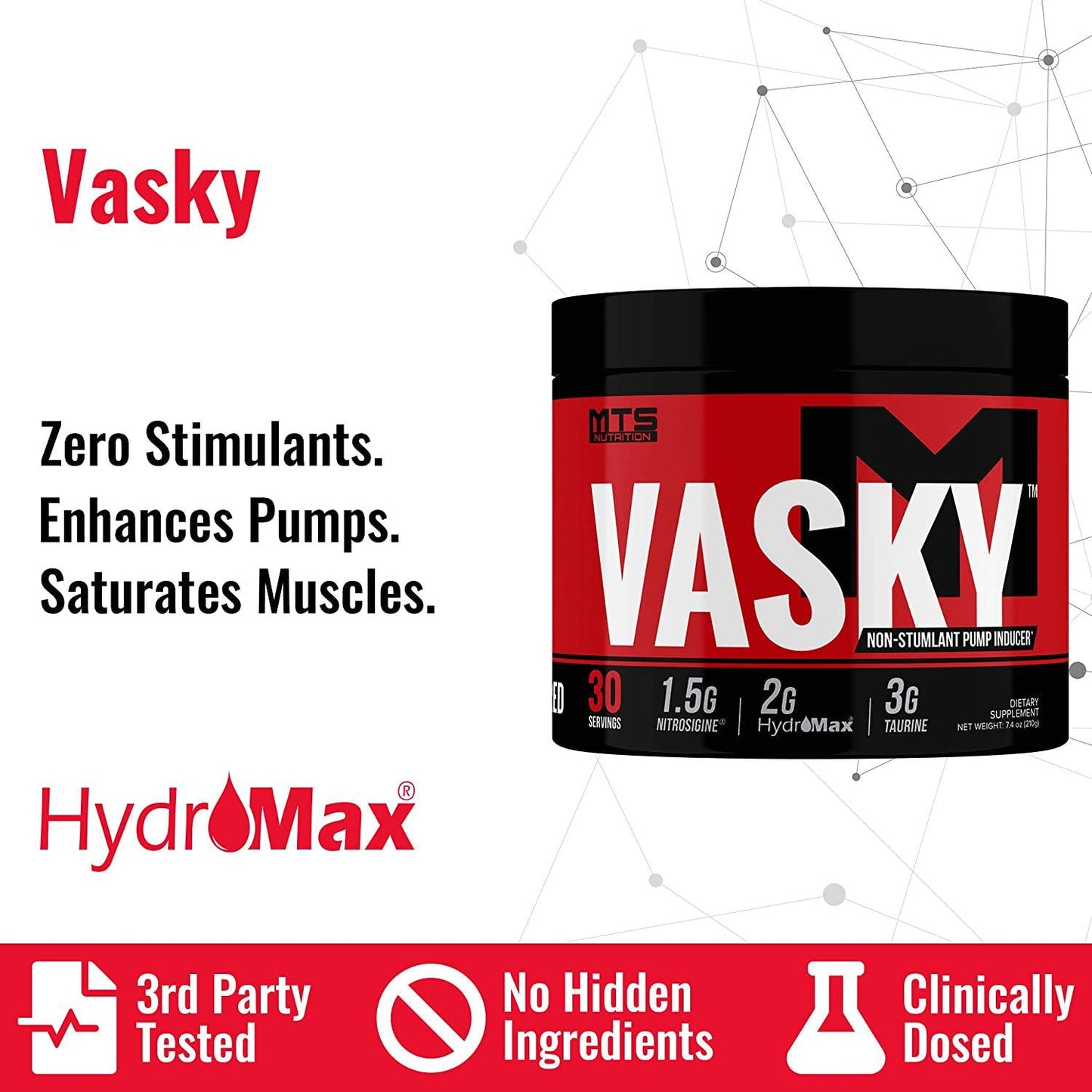 MTS Nutrition Vasky 30 serving 208.5g