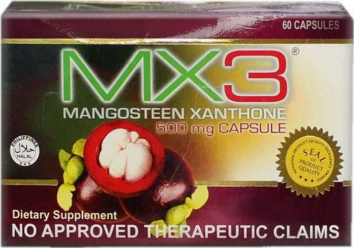 MX3 Mangosteen Capsule (2 boxes)