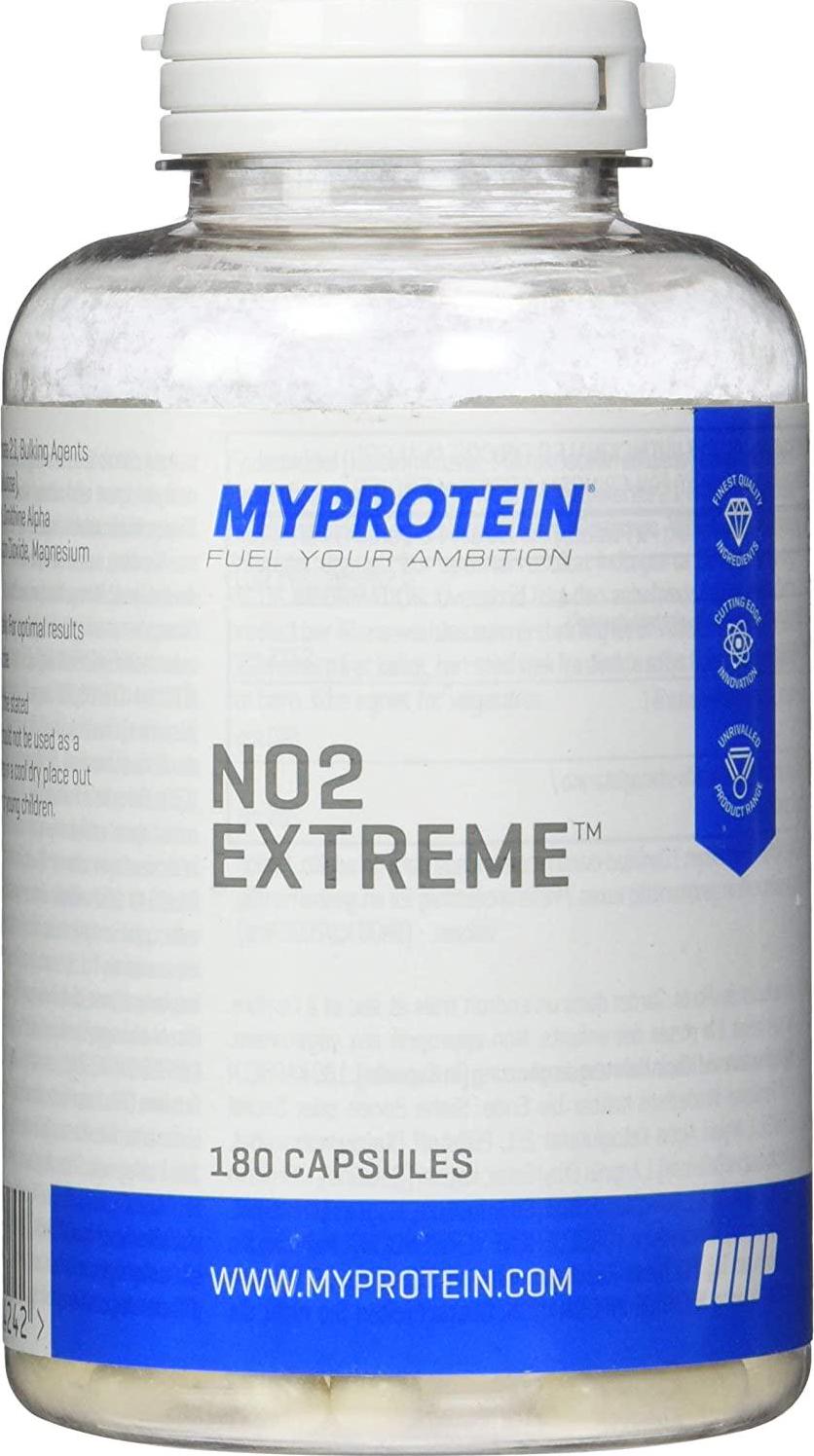 MY PROTEIN NO2 Extreme Arginine Supplement, Pack of 180 Capsules